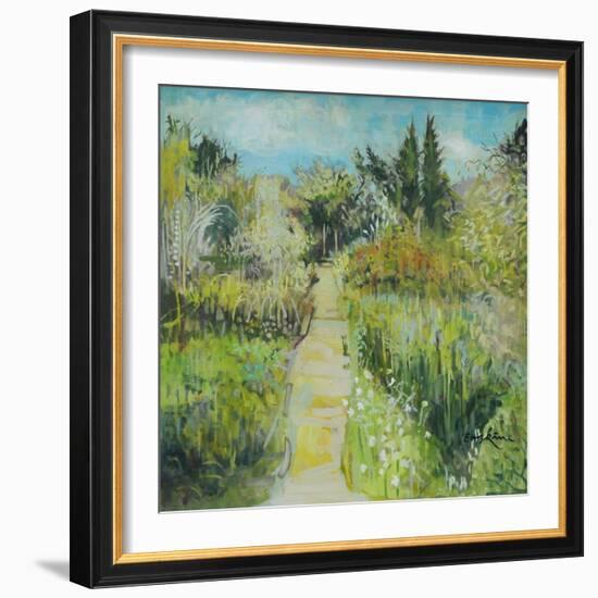 The White Garden, Sissinghurst-John Erskine-Framed Giclee Print