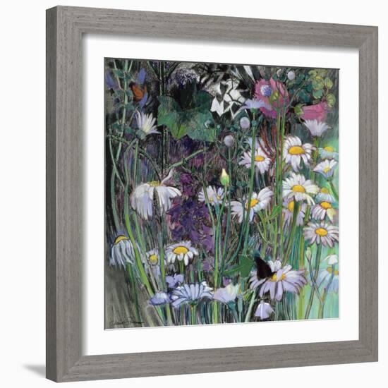 The White Garden-Claire Spencer-Framed Giclee Print