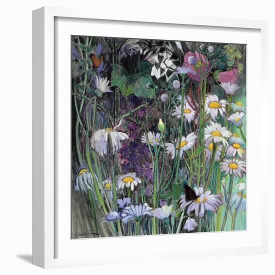 The White Garden-Claire Spencer-Framed Giclee Print