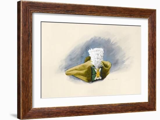 The White Hackle-Alison Cooper-Framed Giclee Print