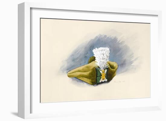 The White Hackle-Alison Cooper-Framed Giclee Print