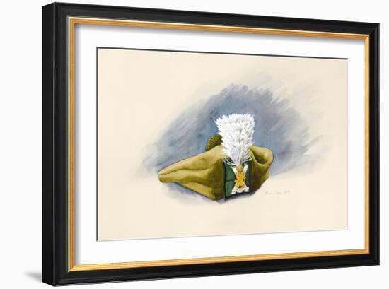 The White Hackle-Alison Cooper-Framed Giclee Print