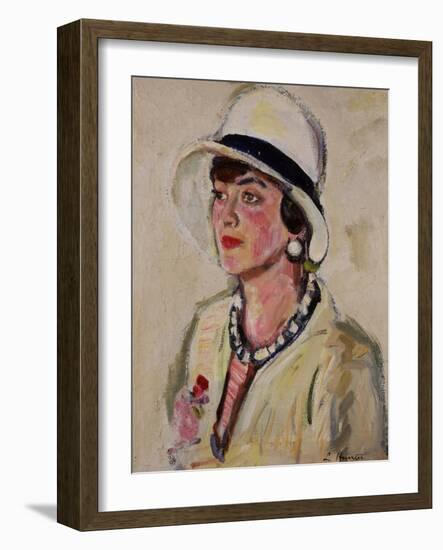 The White Hat-George Leslie Hunter-Framed Giclee Print