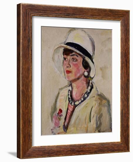 The White Hat-George Leslie Hunter-Framed Giclee Print