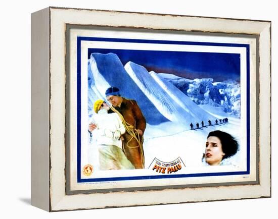 The White Hell of Pitz Palu, (AKA Die Weisse Holle Vom Piz Palu), 1929-null-Framed Stretched Canvas