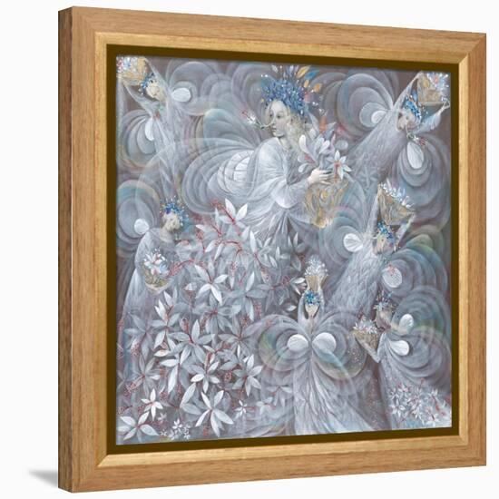 The White Hibiscus, 2009-Annael Anelia Pavlova-Framed Premier Image Canvas