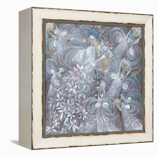 The White Hibiscus, 2009-Annael Anelia Pavlova-Framed Premier Image Canvas