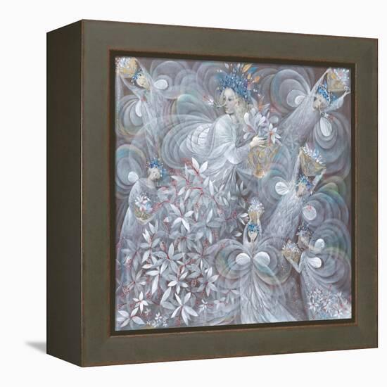 The White Hibiscus, 2009-Annael Anelia Pavlova-Framed Premier Image Canvas