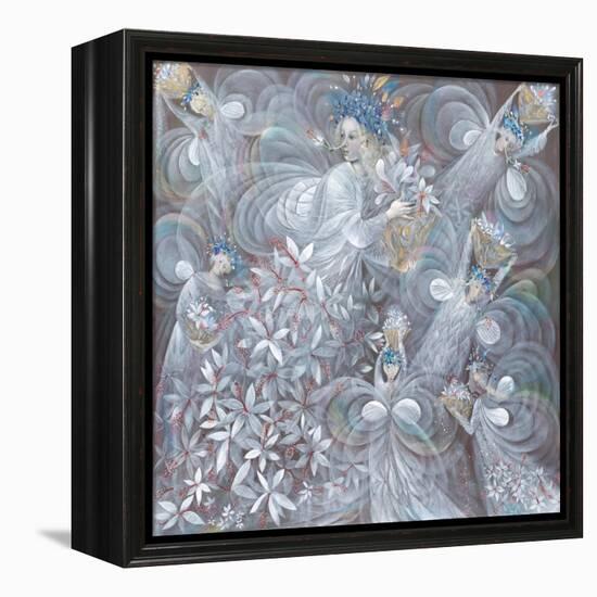 The White Hibiscus, 2009-Annael Anelia Pavlova-Framed Premier Image Canvas