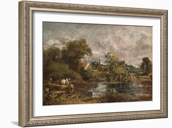 The White Horse, 1818-19 (Oil on Canvas)-John Constable-Framed Giclee Print