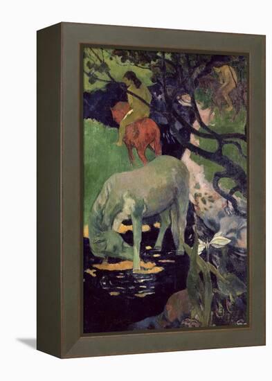 The White Horse, 1898-Paul Gauguin-Framed Premier Image Canvas