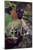 The White Horse, 1898-Paul Gauguin-Mounted Giclee Print
