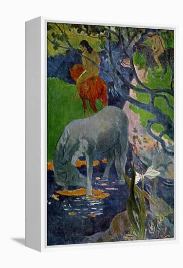 The White Horse, 1898-Paul Gauguin-Framed Premier Image Canvas