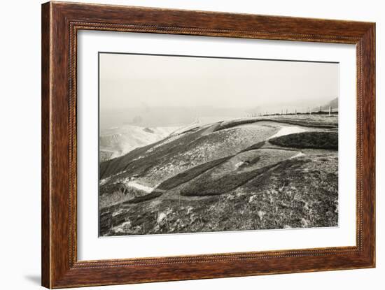 The White Horse Eye, and Dragon Hill, Uffington-null-Framed Giclee Print
