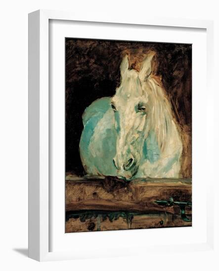 The White Horse Gazelle, 1881-Henri de Toulouse-Lautrec-Framed Giclee Print