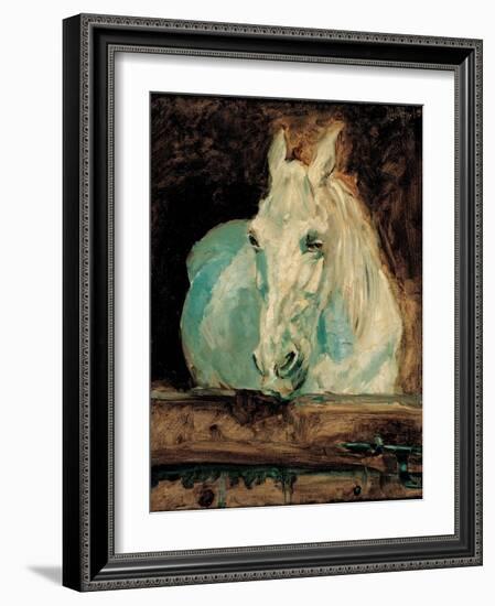 The White Horse Gazelle, 1881-Henri de Toulouse-Lautrec-Framed Giclee Print