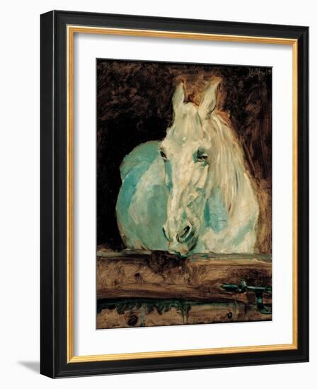 The White Horse Gazelle, 1881-Henri de Toulouse-Lautrec-Framed Giclee Print