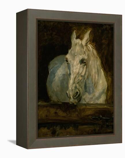 The White Horse "Gazelle"-Henri de Toulouse-Lautrec-Framed Premier Image Canvas