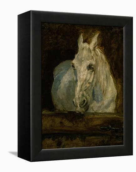 The White Horse "Gazelle"-Henri de Toulouse-Lautrec-Framed Premier Image Canvas