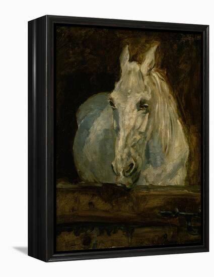 The White Horse "Gazelle"-Henri de Toulouse-Lautrec-Framed Premier Image Canvas