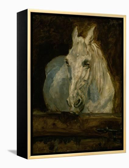 The White Horse "Gazelle"-Henri de Toulouse-Lautrec-Framed Premier Image Canvas