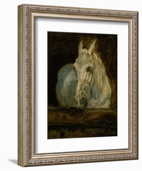 The White Horse "Gazelle"-Henri de Toulouse-Lautrec-Framed Giclee Print