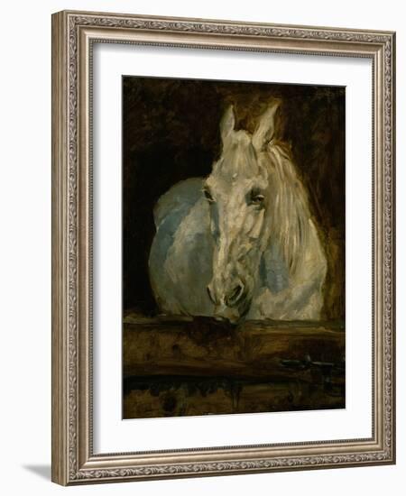 The White Horse "Gazelle"-Henri de Toulouse-Lautrec-Framed Giclee Print