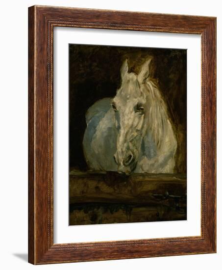 The White Horse "Gazelle"-Henri de Toulouse-Lautrec-Framed Giclee Print