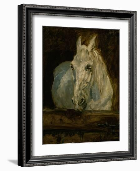 The White Horse "Gazelle"-Henri de Toulouse-Lautrec-Framed Giclee Print