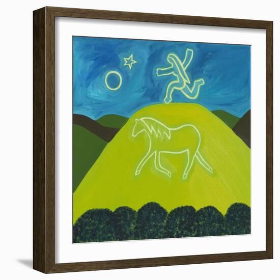 The White Horse in Somerset, 2011-Cristina Rodriguez-Framed Giclee Print