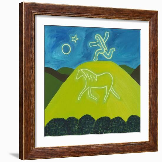 The White Horse in Somerset, 2011-Cristina Rodriguez-Framed Giclee Print