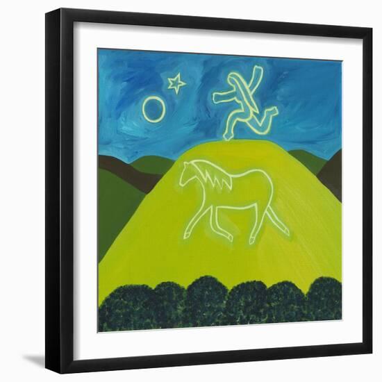 The White Horse in Somerset, 2011-Cristina Rodriguez-Framed Giclee Print