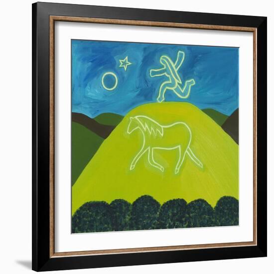 The White Horse in Somerset, 2011-Cristina Rodriguez-Framed Giclee Print