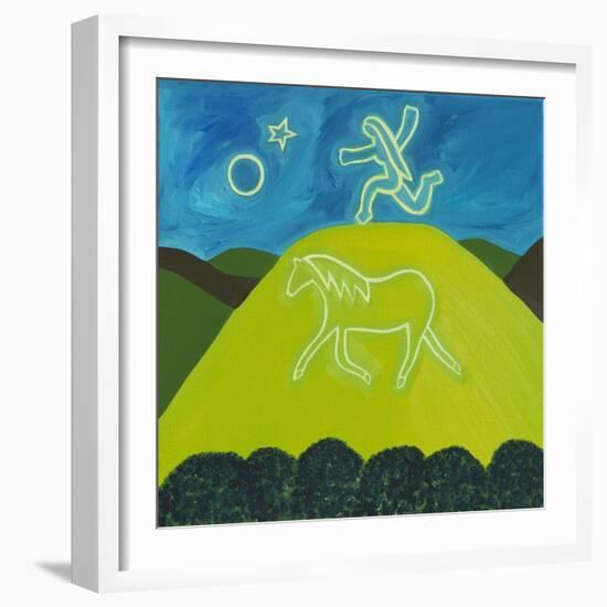 The White Horse in Somerset, 2011-Cristina Rodriguez-Framed Giclee Print