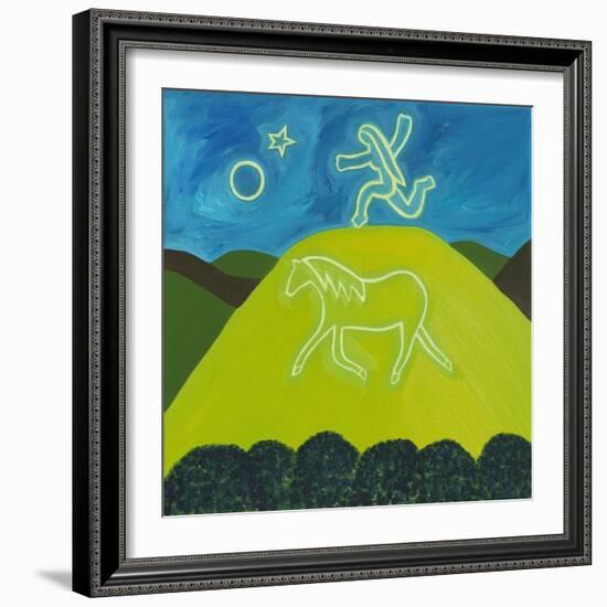 The White Horse in Somerset, 2011-Cristina Rodriguez-Framed Giclee Print