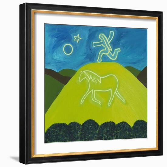 The White Horse in Somerset, 2011-Cristina Rodriguez-Framed Giclee Print