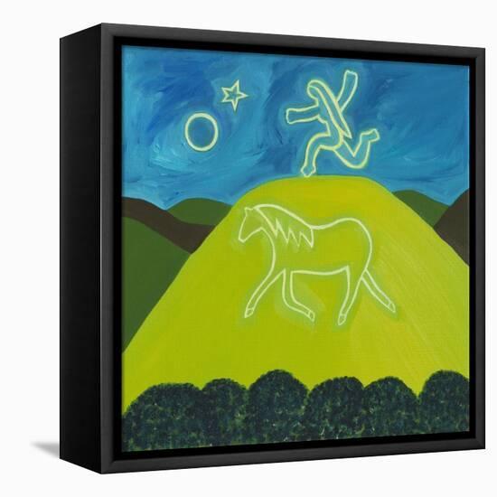 The White Horse in Somerset, 2011-Cristina Rodriguez-Framed Premier Image Canvas