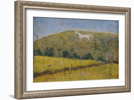 The White Horse-Ruth Addinall-Framed Giclee Print