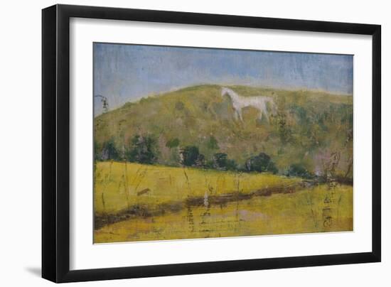 The White Horse-Ruth Addinall-Framed Giclee Print