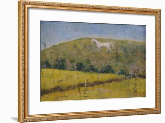 The White Horse-Ruth Addinall-Framed Giclee Print