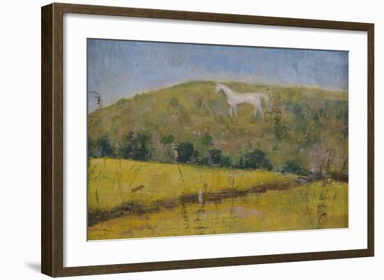 The White Horse-Ruth Addinall-Framed Giclee Print