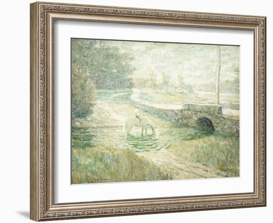 The White Horse-Ernest Lawson-Framed Giclee Print