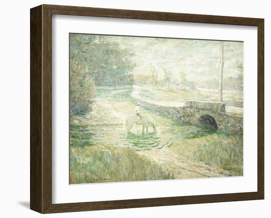 The White Horse-Ernest Lawson-Framed Giclee Print