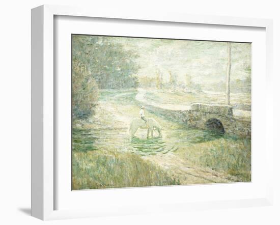 The White Horse-Ernest Lawson-Framed Giclee Print