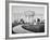 The White House at the Time of the Inauguration of Abraham Lincoln-Mathew Brady-Framed Photographic Print