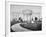 The White House at the Time of the Inauguration of Abraham Lincoln-Mathew Brady-Framed Photographic Print