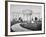 The White House at the Time of the Inauguration of Abraham Lincoln-Mathew Brady-Framed Photographic Print