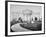 The White House at the Time of the Inauguration of Abraham Lincoln-Mathew Brady-Framed Photographic Print