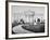 The White House at the Time of the Inauguration of Abraham Lincoln-Mathew Brady-Framed Photographic Print