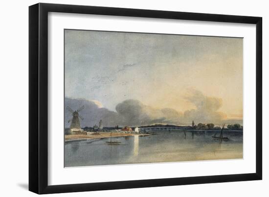 The White House, Chelsea-Thomas Girtin-Framed Giclee Print